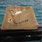 MAYA WINSTON BURLAP BEACH BAG