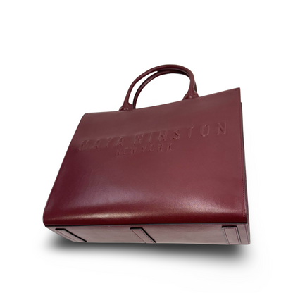 SIO SHOPPER- Burgundy