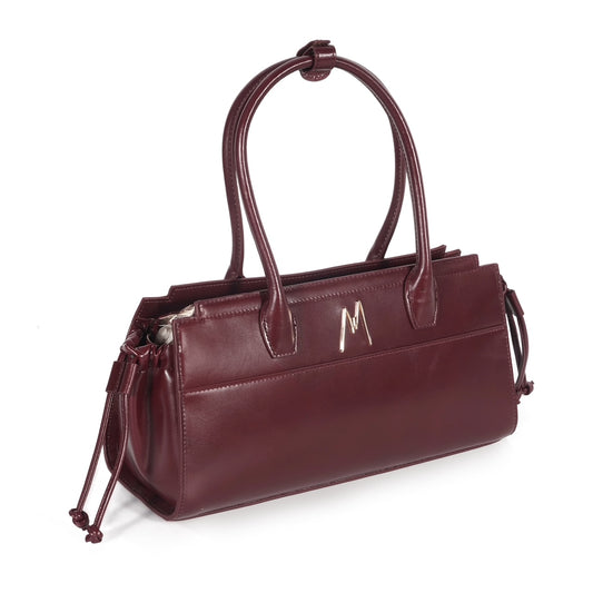 MTWAPA EAST WEST BAG - BURGUNDY - PRE ORDER SHIPS JAN 14th