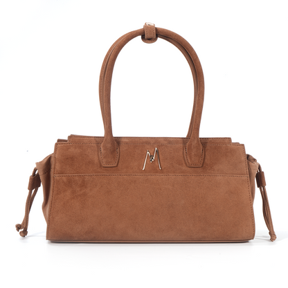 MTWAPA EAST WEST BAG - BROWN SUEDE - PRE ORDER SHIPS JAN 14th