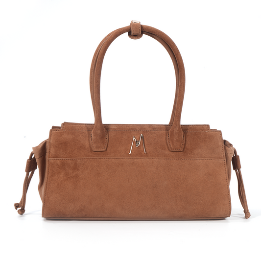 MTWAPA EAST WEST BAG - BROWN SUEDE - PRE ORDER SHIPS JAN 14th