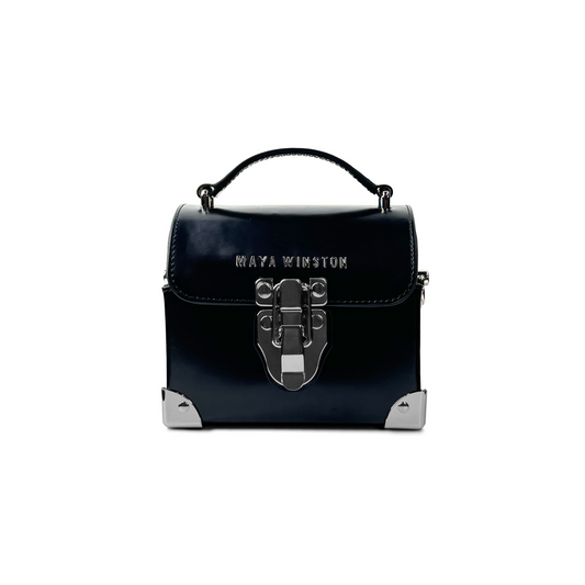 MAYA WINSTON DOME TRUNK - BLACK