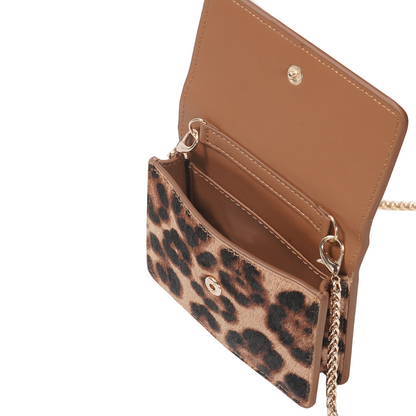 MW CHAIN CARD HOLDER - CHEETAH - PRE ORDER SHIPS JAN 15th