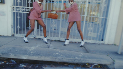 MTWAPA EAST WEST BAG - BROWN SUEDE - PRE ORDER SHIPS JAN 14th