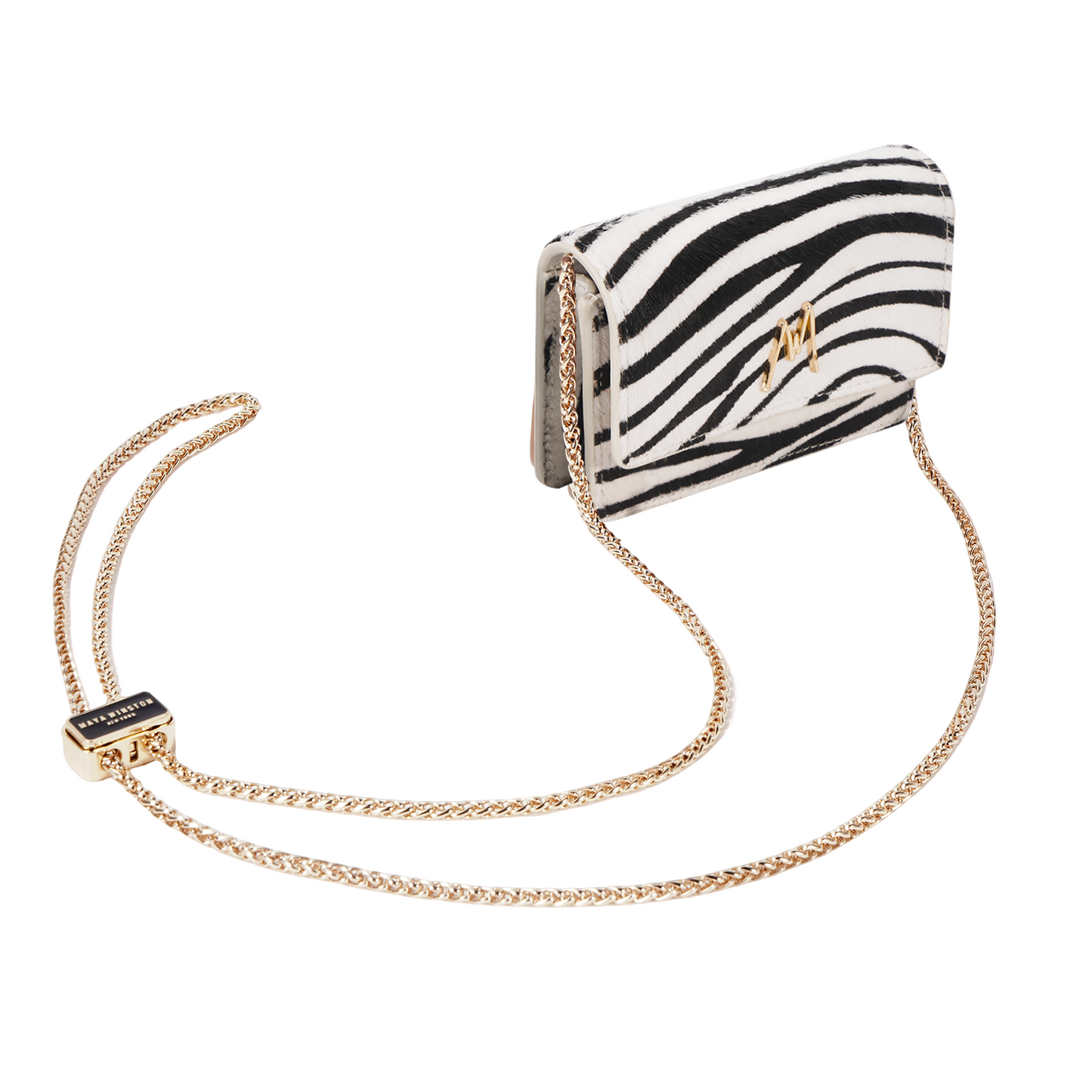 MW CHAIN CARD HOLDER - ZEBRA - PRE ORDER SHIPS JAN 15th