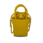 "SMALL LEATHER TOTE" SUNSHINE YELLOW